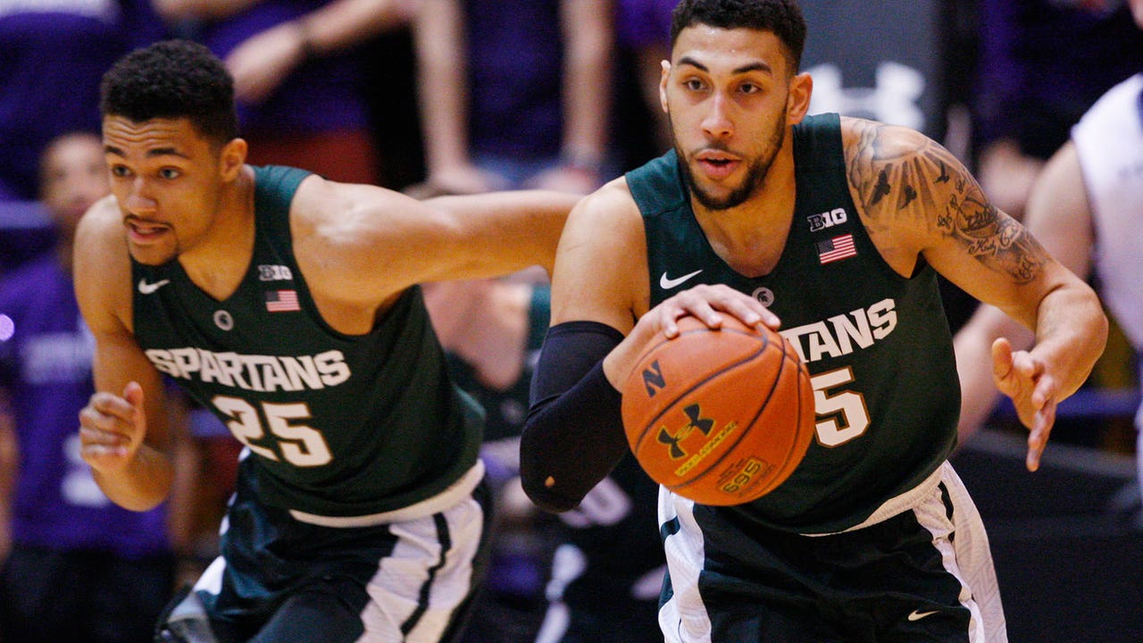 Barrage of 3-pointers leads Spartans over Northwestern 76-45